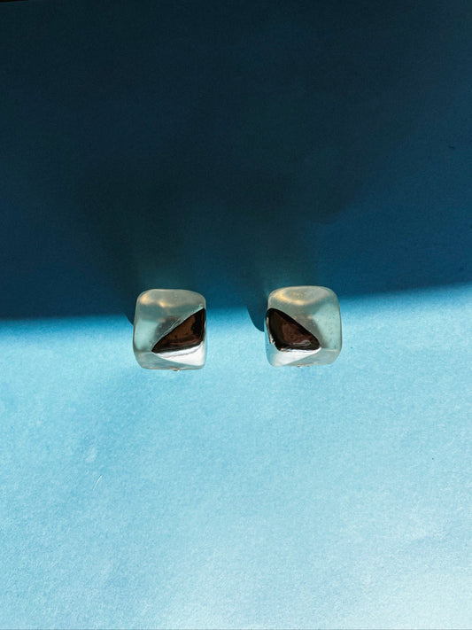 Ice cube earring